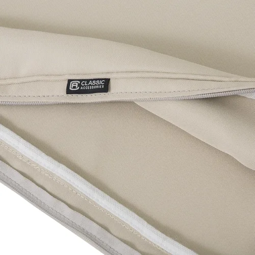 Miniatura 7 de Classic Accessories Montlake - Funda deslizante para cojín de asiento rectangular resistente al agua de 21 x 19 x 5 pulgadas para exteriores, funda