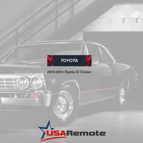 Miniatura 4 de Llavero compatible con Toyota FJ Cruiser 2010, 2011, 2012, 2013, 2014, Toyota FJ Cruiser (HYQ12BBT G-Chip), juego de 2