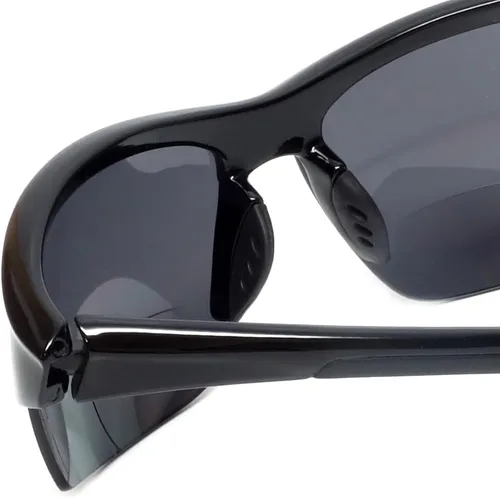 Miniatura 4 de Calabria Sport 202BF - Gafas de seguridad bifocales para lectura para hombres y mujeres, antivaho envolvente, protección UV tintada, sin montura