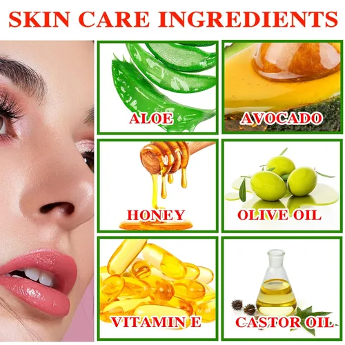 Miniatura 3 de Paquete de 3 lápices labiales de aloe vera, brillo labial mágico que cambia de color, bálsamo labial hidratante nutritivo de larga duración, juego