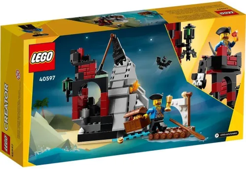 Miniatura 2 de LEGO Juego de construcción Scary Pirate Island GWP (40597, 214 piezas)