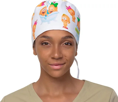 Miniatura 112 de Print Scrub Caps - Sombrero perfecto para enfermeras, médicos y EMTs..