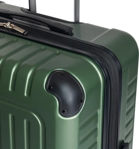 Miniatura 12 de Ben Sherman Maleta vertical de viaje Spinner Sunderland, Verde -Oliva, Maleta vertical de viaje Spinner Sunderland