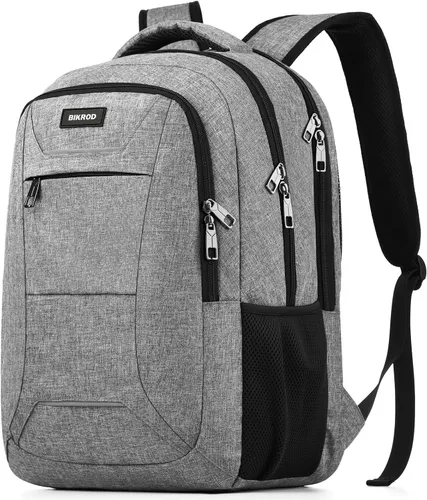 Miniatura 10 de Mochila para hombres y mujeres, mochilas escolares para adolescentes, mochila antirrobo para portátil de negocios, resistente al agua, con puerto