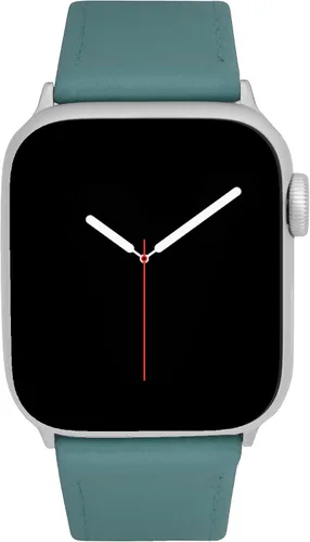Miniatura 6 de Bandini Correas de cuero para mujer para Apple Watch de 1.496 pulgadas, 1.575 pulgadas, 1.614 pulgadas para mujer, correa delgada de cuero iWatch