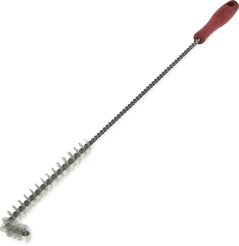 Carlisle FoodService Products 4011105 Cepillo para freidora de alto calor con punta en L, 23 pulgadas, rojo (paquete de 12)