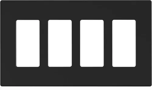 Miniatura 17 de ELEGRP Placas decorativas de pared de 3 segmentos sin tornillos, cubierta de placa frontal termoplástica irrompible para interruptor de toma