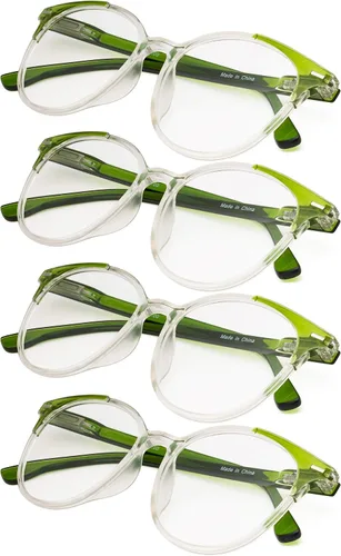Miniatura 5 de Paquete de 4 elegantes lentes de lectura de gran tamaño para mujer