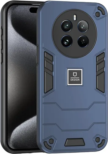 Miniatura 138 de Funda compatible con Huawei Y9 Prime (2019), compatible con Huawei Y9 Prime (2019) 4G STK-L21 2 en 1 [PC duro + TPU], funda de teléfono azul