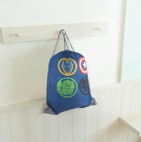 Miniatura 7 de Jay Franco Marvel Avengers Battle Formation Saco de Dormir - Saco de dormir ligero para niños, acogedor y cálido, con Capitán América, Iron Man