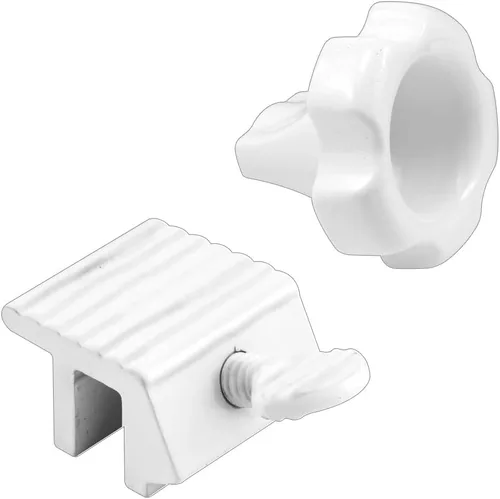 Miniatura 5 de Prime-Line U 11127 Kit de llave de bloqueo y cerradura de ventana, acabado blanco (paquete individual)