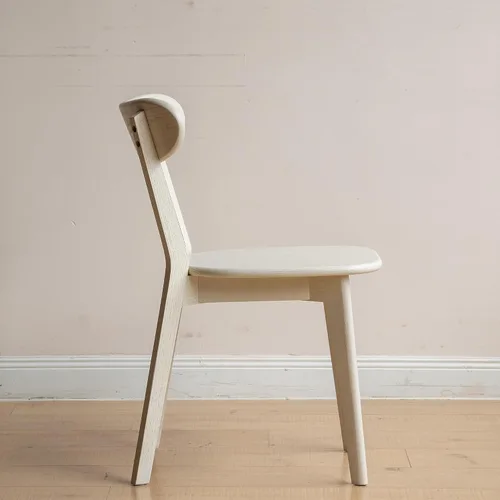 Miniatura 5 de Sillas de comedor y juegos de mesa y sillas, madera de roble maciza, grado FAS fabricado en América del Norte, silla de madera 100% libre