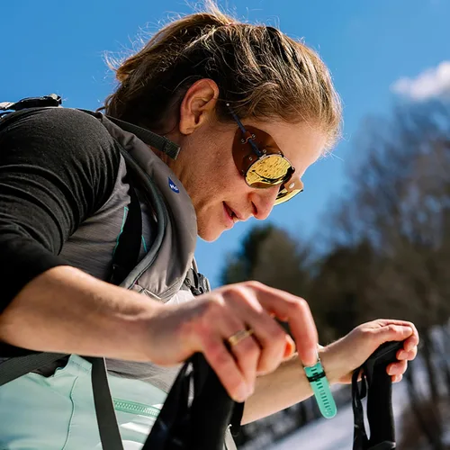 Miniatura 5 de Julbo Cham Glacier - Gafas de sol para hombre y mujer, lentes fotocromáticas para montañistas, senderismo, esquí y viajes en la nieve, 100% UV