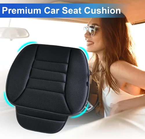 Miniatura 2 de Lofty Aim Cojín Premium para Asiento de Automóvil, Cojín para Conductor con Espuma Viscoelástica de Confort y Base de Goma Antideslizante