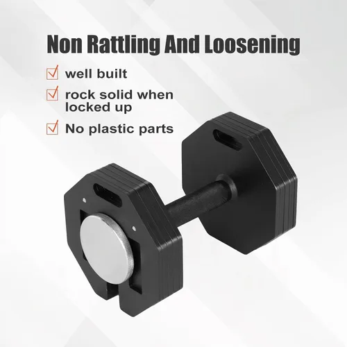 Miniatura 5 de Adjustable Dumbbell Weight Plates, Each 5lb Durable Versatile