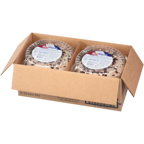 Miniatura 3 de Sara Lee Chef Pierre Chocolate Mint Layer Cream Pie, 10 pulgadas, 4 por caja.