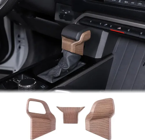 Miniatura 25 de Aunginsy Cubierta de freno de mano para palanca de cambios de automóvil, compatible con Toyota Tundra 2022+, Sequoia 2023+ y Tacoma 2024+, perilla