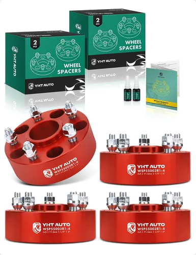 Miniatura 15 de YHTAUTO Espaciadores de rueda centrados en el cubo de 5x5 de 1.25 pulgadas para Jeep Grand Cherokee XK WJ WK JK JL 1999-2010, Wrangler 2007-2018