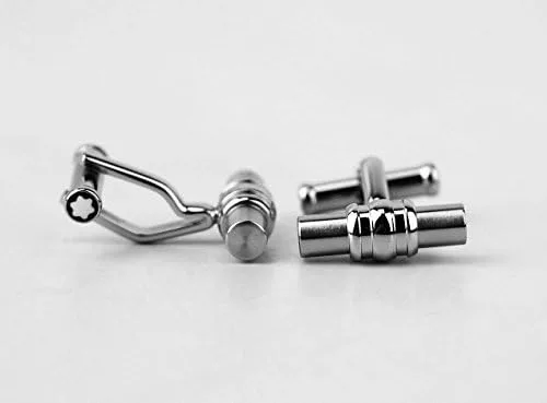 Miniatura 2 de Montblanc Gemelos clásicos de acero inoxidable 110672, Acero inoxidable