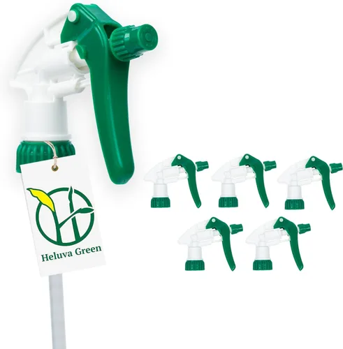 Miniatura 11 de Heluva Green Reemplazo de boquilla de botella de aerosol, solo tapas de botella - Disparadores de boquilla de rociador para soluciones de limpieza