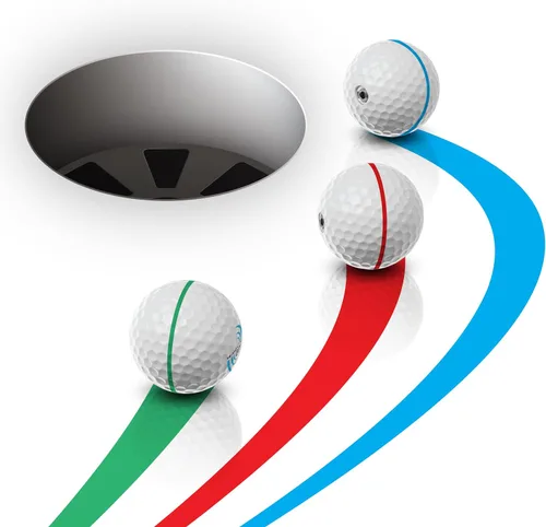 Miniatura 2 de ME AND MY GOLF Pelotas de rotura - Simula putts de rotura reales con pelotas de golf de práctica