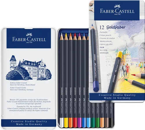 Miniatura 10 de Faber-Castell Creative Studio Goldfaber - Lápices de color (36 unidades)