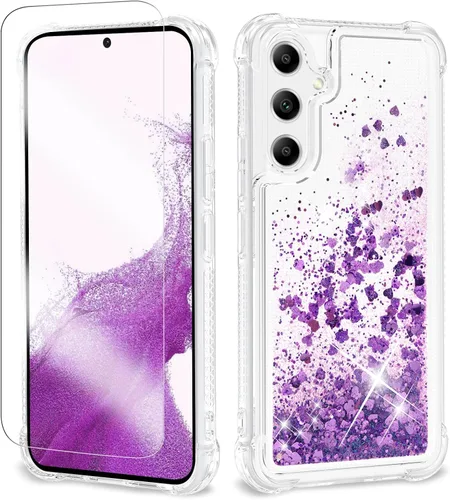 Miniatura 39 de Funda con purpurina para Samsung Z Flip 3, a prueba de golpes, funda de TPU transparente con purpurina líquida para Samsung Z Flip 3 para mujer