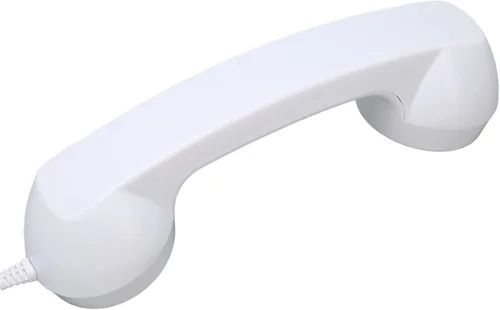 Miniatura 9 de Auricular retro para teléfono, receptor de teléfono celular, receptor de teléfono celular multifunción a prueba de radiación con enchufe de sonido