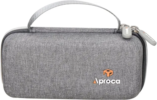 Miniatura 3 de Aproca Funda compatible con el kit de adaptador de viaje Ceptics World, bolsa de almacenamiento portátil para accesorios, color gris (solo funda)