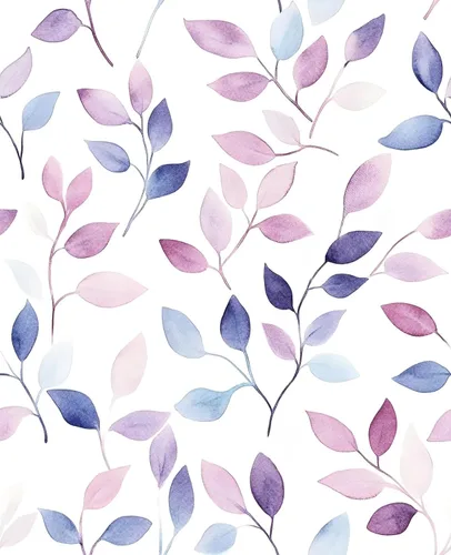 Miniatura 20 de Papel Tapiz Despegable de Hojas Azules Boho, Diseño de Hojas Azules Moderno Vinilo Autoadhesivo Papel de Contacto Casual Estilo Granja para Cajón