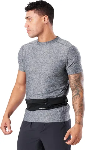 Miniatura 6 de Nathan Cinturón de correr ajustable con cremallera, bolsillo resistente a la intemperie y dos bolsillos de almacenamiento rápido, hebilla ajustable