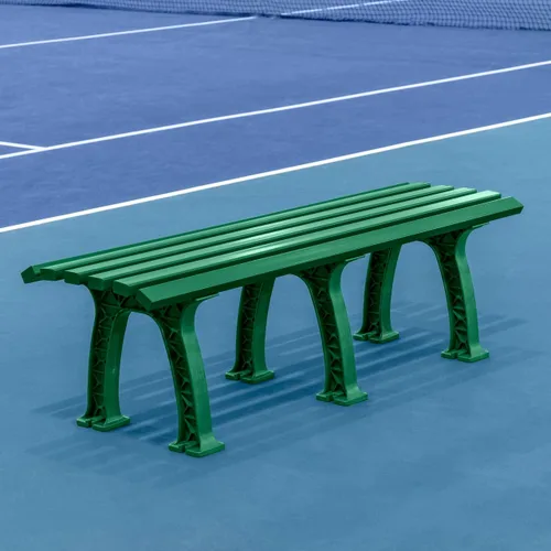 Miniatura 17 de Vermont Banco de cancha de tenis - 3 y 4 plazas Estándar o sin respaldo (estándar, negro, 3 plazas)