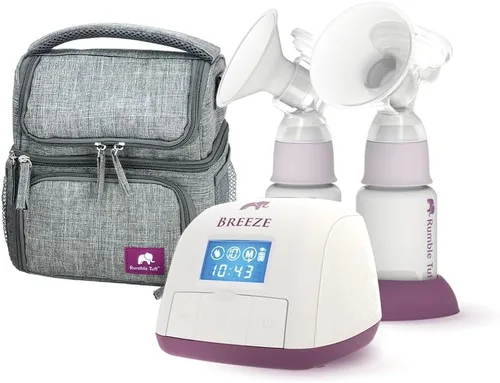 Miniatura 8 de Rumble Tuff Extractor de leche eléctrico Breeze con kits de colección clásica