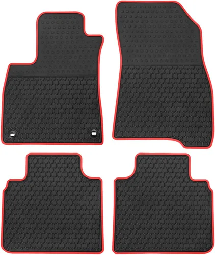 Miniatura 11 de Alfombrilla de goma para coche para Honda Accord 9ª Generación 2017-2016-2015-2014-2013, alfombrillas ajustadas personalizadas de color negro