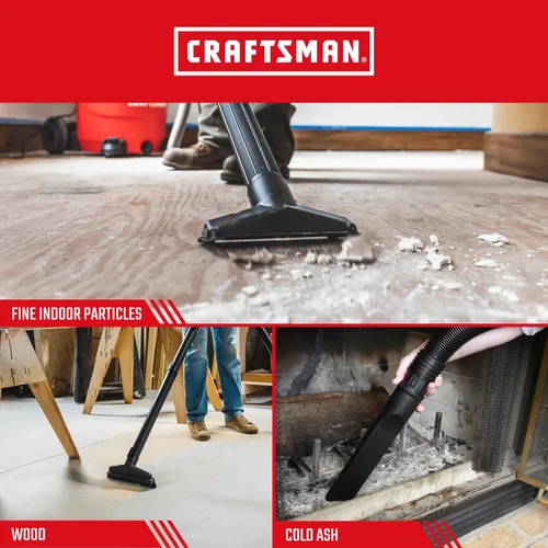 Miniatura 4 de CRAFTSMAN CMXZVBE38776 - Filtro de vacío de repuesto para aspiradora CRAFTSMAN Shop de 5 a 20 galones, fácil instalación y atrapa partículas finas