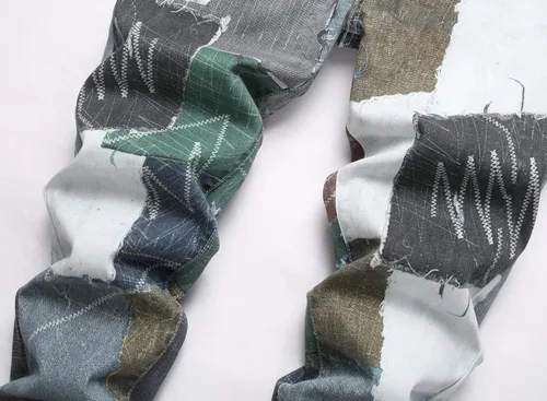 Miniatura 189 de Enrica Pantalones vaqueros estampados casuales para hombre