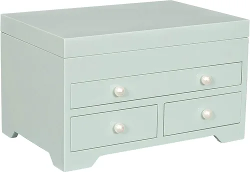 Miniatura 2 de Mele & Co. Bianca - Joyero de madera con acabado de mar.