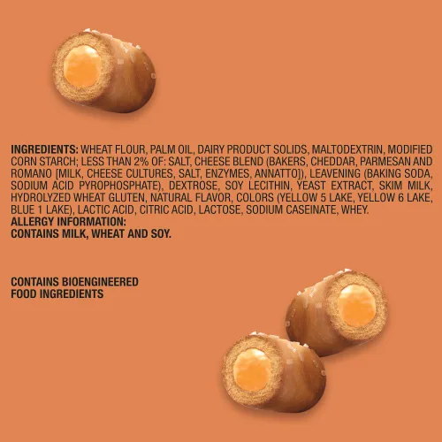 Miniatura 3 de COMBOS Stuffed Snacks Cheddar - Bocadillos de pretzel horneados con queso cheddar, bolsas individuales de pretzels de 3.0 onzas (paquete de 12)