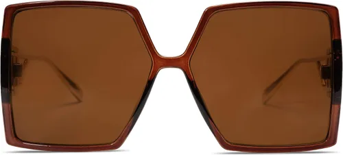 Miniatura 2 de Allarallvr Gafas de sol cuadradas de gran tamaño para mujer, gafas de sol Tetro de moda para mujer, gafas de sol AR82009