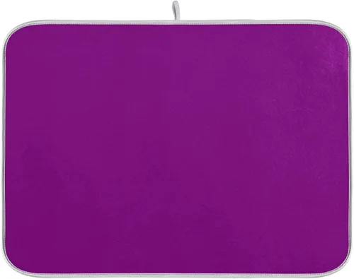 Miniatura 31 de Tapete de secado de platos grande de terracota Xl para platos, accesorios de cocina, mostrador de microfibra, escurridor de platos, resistente al