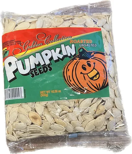 Golden Collection Semillas de Calabaza Asadas Sin Sal 10.58 oz