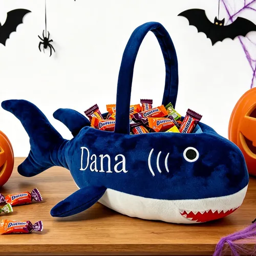 Miniatura 7 de Cesta personalizada para cacería de huevos de Pascua, cesta de unicornio de felpa con nombre impreso (cesta de unicornio con personalización)
