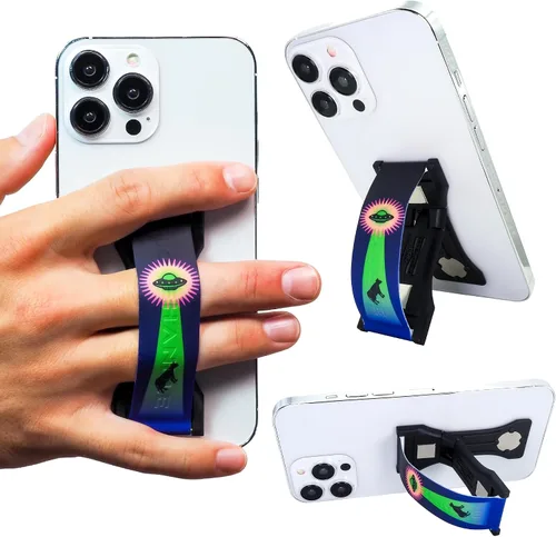 Miniatura 11 de LOVEHANDLE PRO Premium Phone Grip - Correa de silicona para teléfono - Soporte magnético para teléfono y soporte para teléfono inteligente y tableta