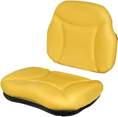 Miniatura 4 de 5000SCKIT - Juego de cojines de asiento amarillo para asiento RE62227 para modelos John Deere
