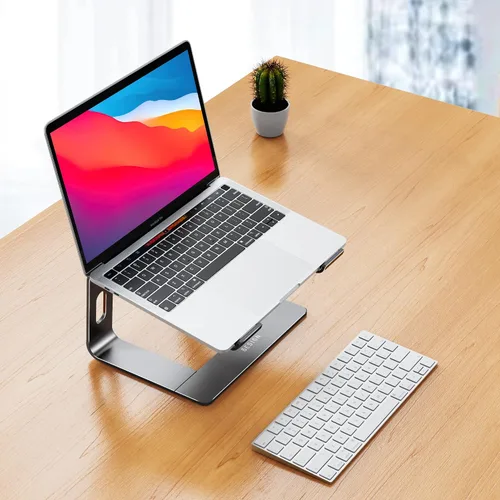 Miniatura 2 de BESIGN LS03 - Soporte de aluminio para laptop, soporte ergonómico desmontable para computadora, soporte para portátil compatible con Air, Pro, Dell