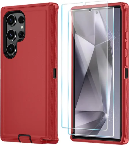 Miniatura 41 de ONOLA Funda compatible con Samsung Galaxy S24 Ultra con protector de pantalla HD, resistente a los golpes y a las caídas, funda de 3 capas