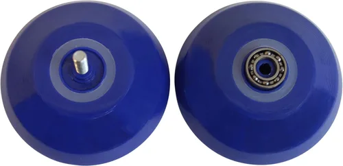 Miniatura 4 de Merlin Yoyo Professional & Responsive con rodamiento C estrecho, sistema de respuesta de silicona - Cuerda adicional incluida - Truco Yoyo para Azul