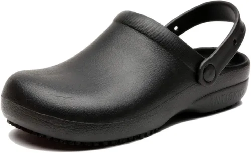 Calzado de chef, Unisex, antideslizante, resistente al agua y aceite, calzado de trabajo, zapatos planos