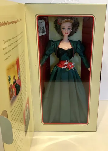 Miniatura 2 de Holiday Sensation Barbie - 1998 - Hallmark Gold Crown Exclusive - Serie de coleccionistas de regreso a casa de vacaciones - Edición especial