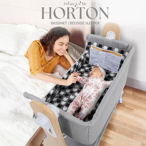 Miniatura 2 de Dream on Me Moisés Horton y cama de noche